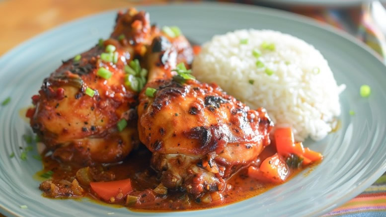 annatto chicken
