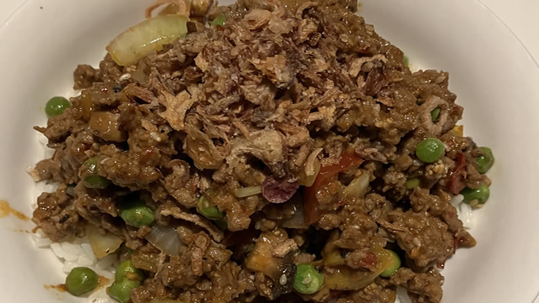 Gochujang & Doenjang Minced Beef Stir-Fry