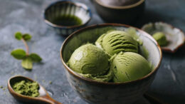 green tea icecream