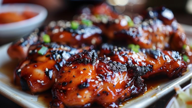 Korean bbq chicken