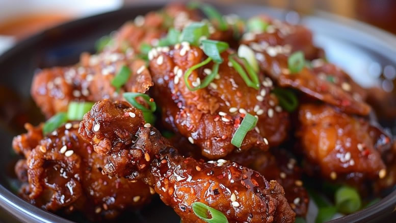 Korean fried chicken