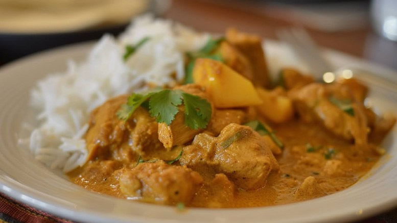 mango chicken curry