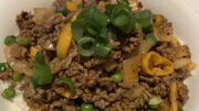 minced beef soboro