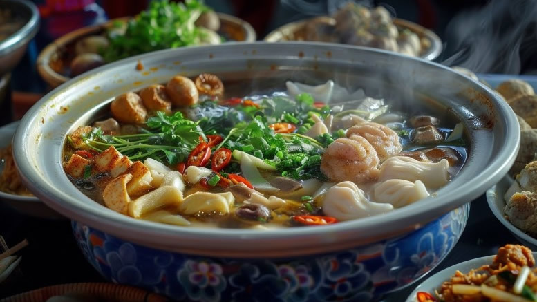 Singapore steamboat