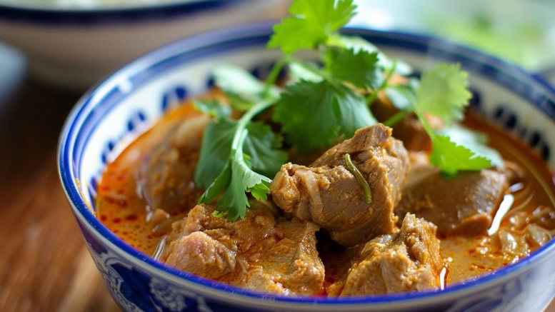 Singaporean lamb curry
