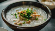Taiwanese chicken congee
