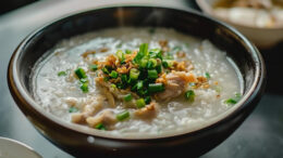 Taiwanese chicken congee