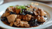 Taiwanese chicken with black fungus