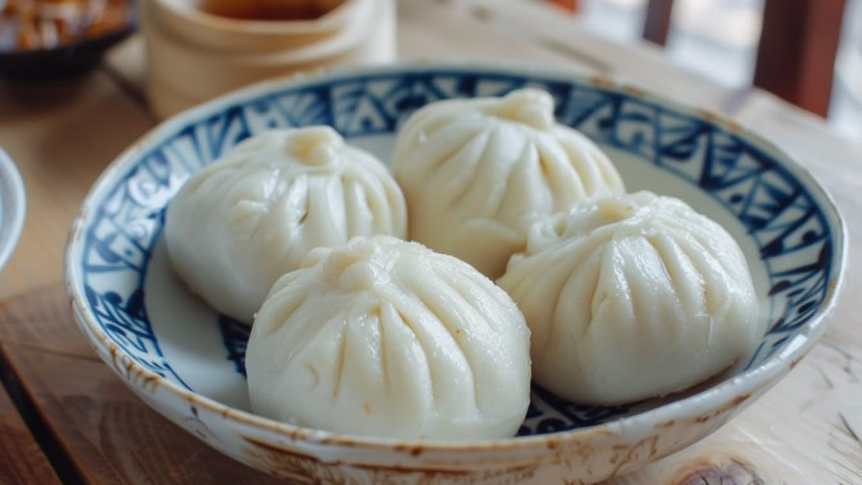 Taiwanese steamed buns